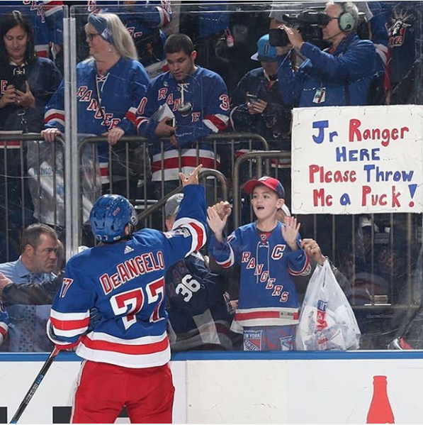 The Rangers Demote Anthony Deangelo And Admit They Have No Idea What They Re Doing Blueshirts Breakaway